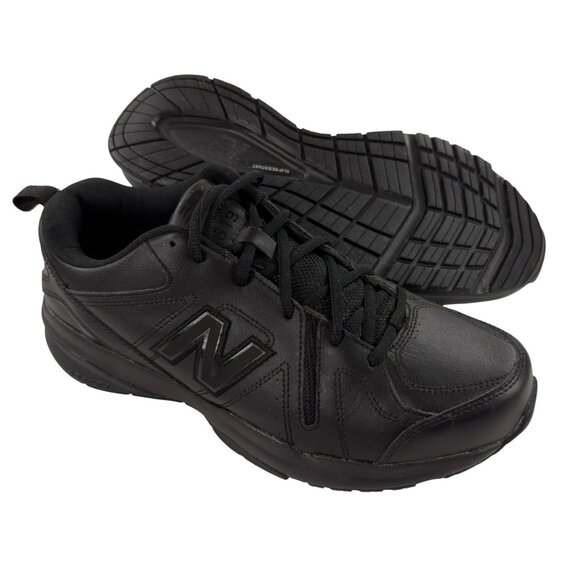 New Balance 619 V2 Casual Shoes Sneakers Mens 10.5 4E Black leather MX619AB2 - Picture 1 of 8
